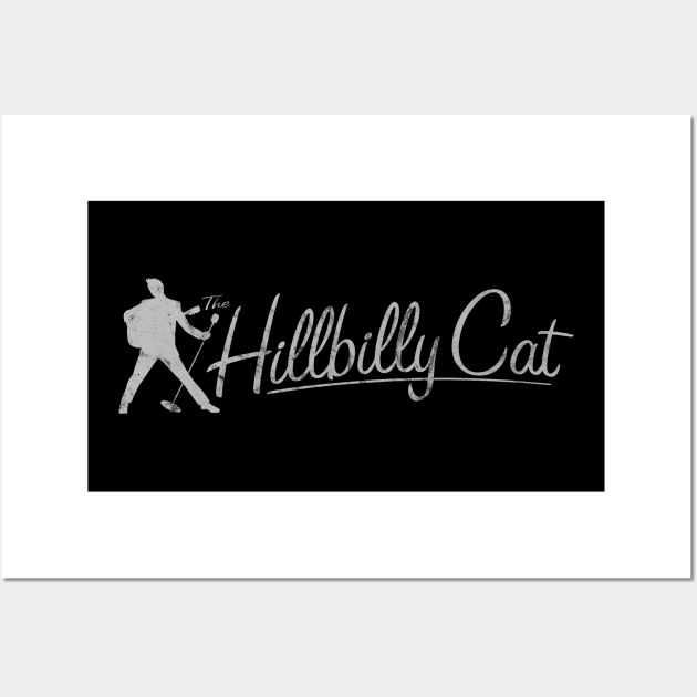 The Hillbilly Cat Wall Art by ShredBeard